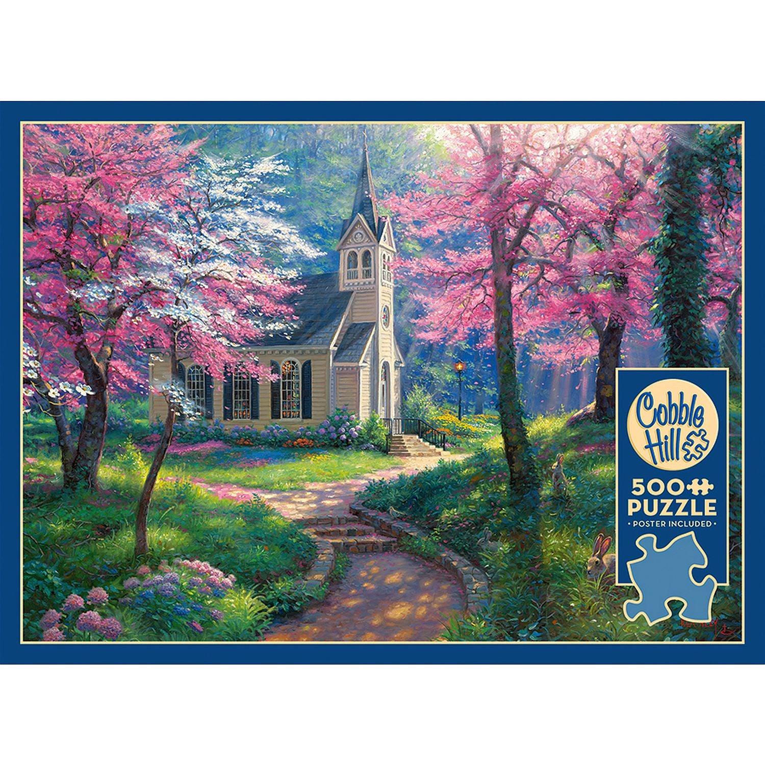 Cobble Hill - L'étreinte du printemps (Jigsaw Puzzle 500 pièces)