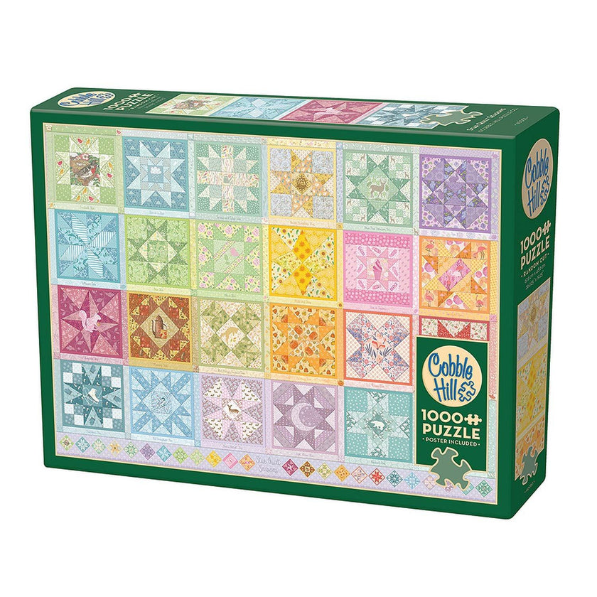 Cobble Hill - Star Quilt Seasons (1000-Piece Puzzle)