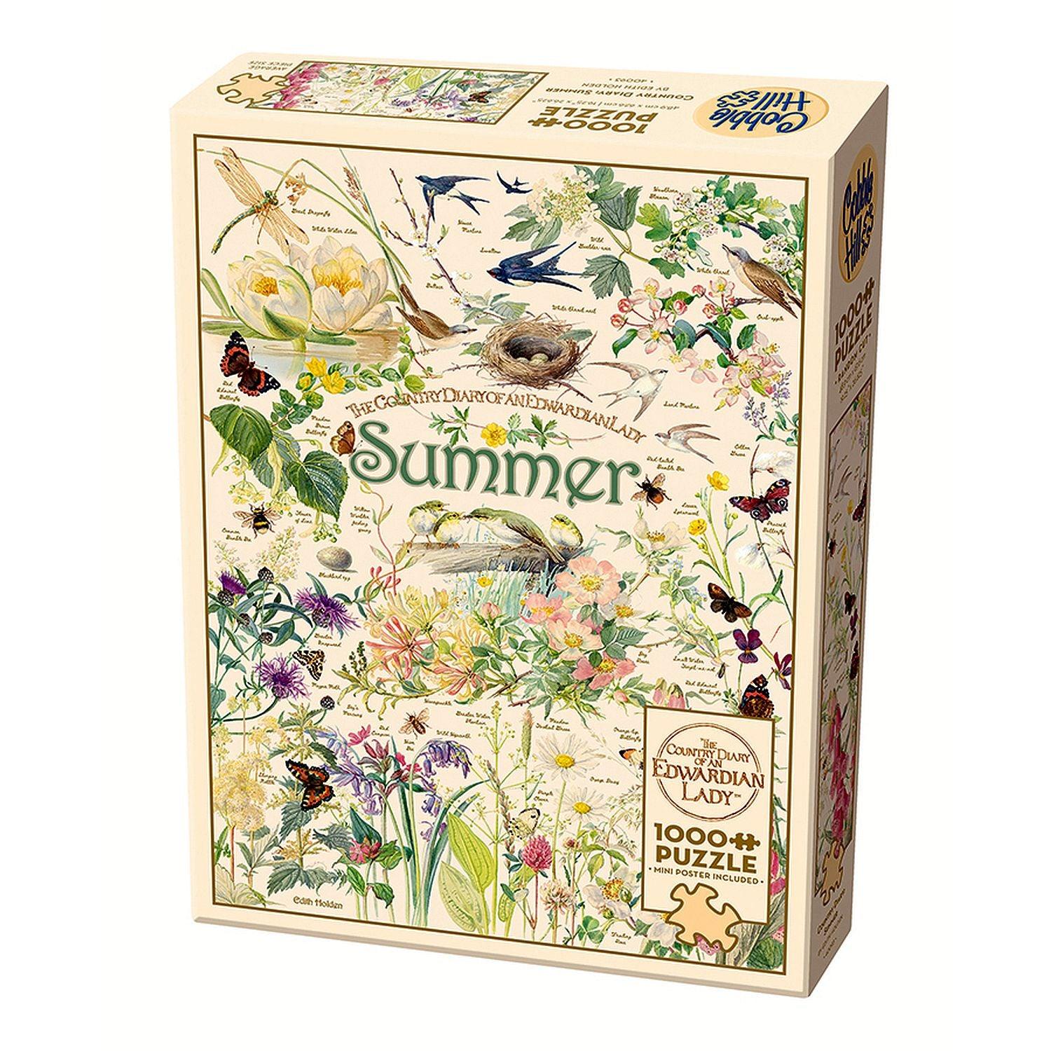Cobble Hill - Summer (1000-Piece Puzzle)