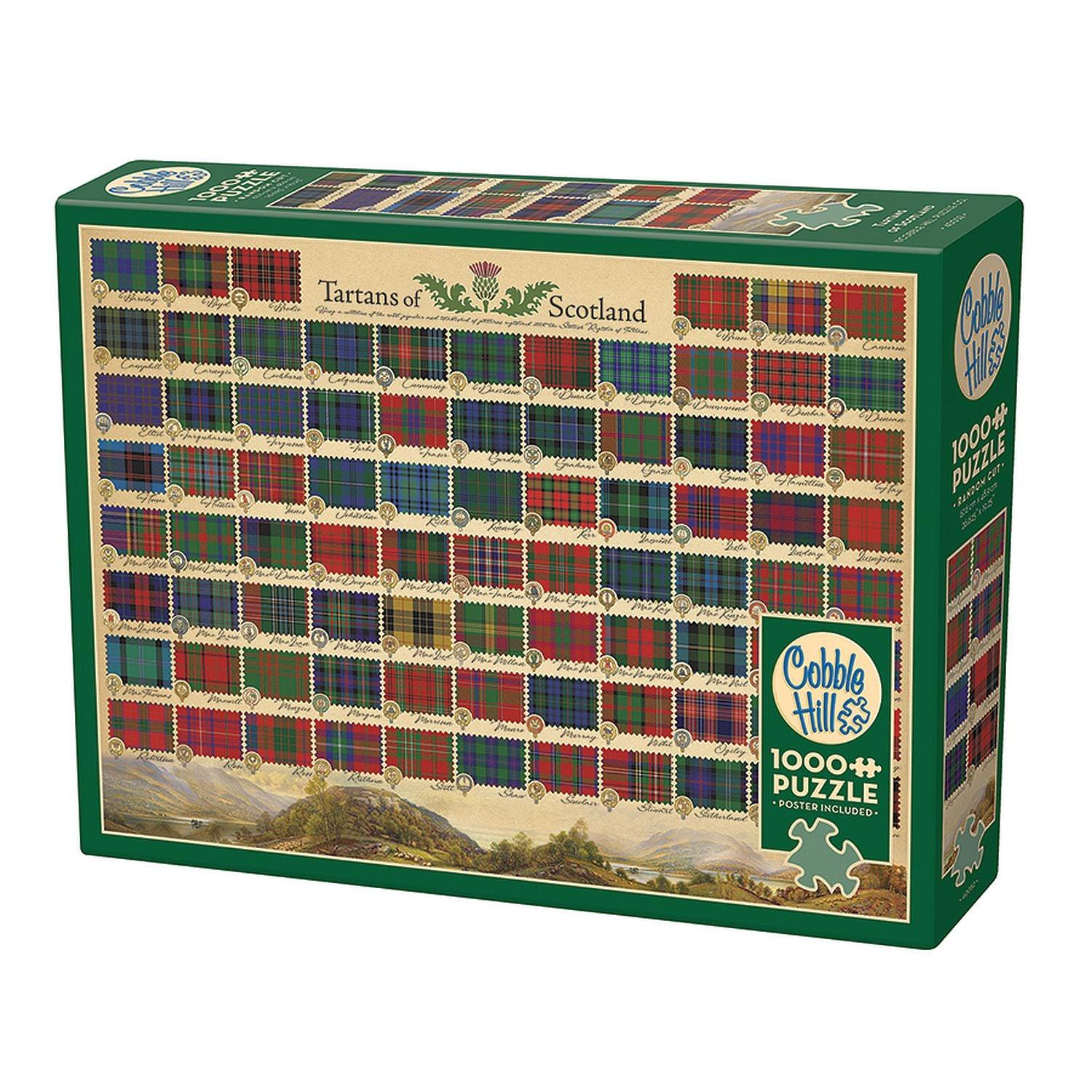Cobble Hill - Écossais (Tartan) (Jigsaw Puzzle 1000 pièces)