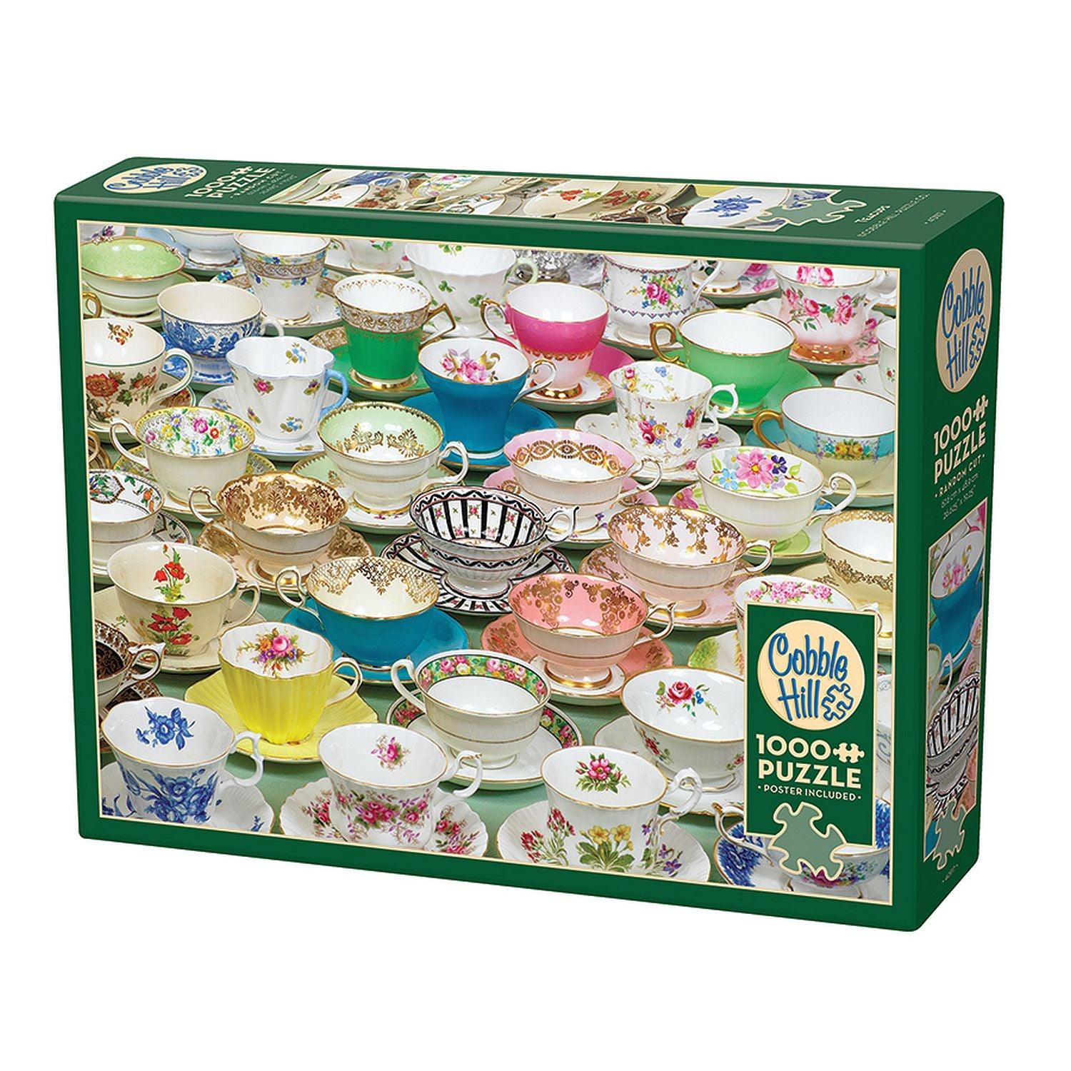 Cobble Hill - Teacups (1000-Piece Puzzle)