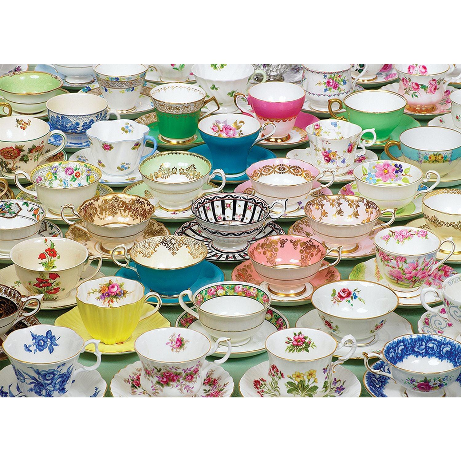 Cobble Hill - Teacups (1000-Piece Puzzle)