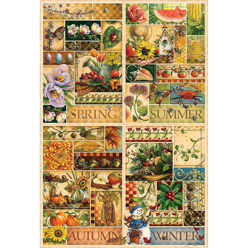 Cobble Hill - The Four Seasons (2000-Piece Puzzle)