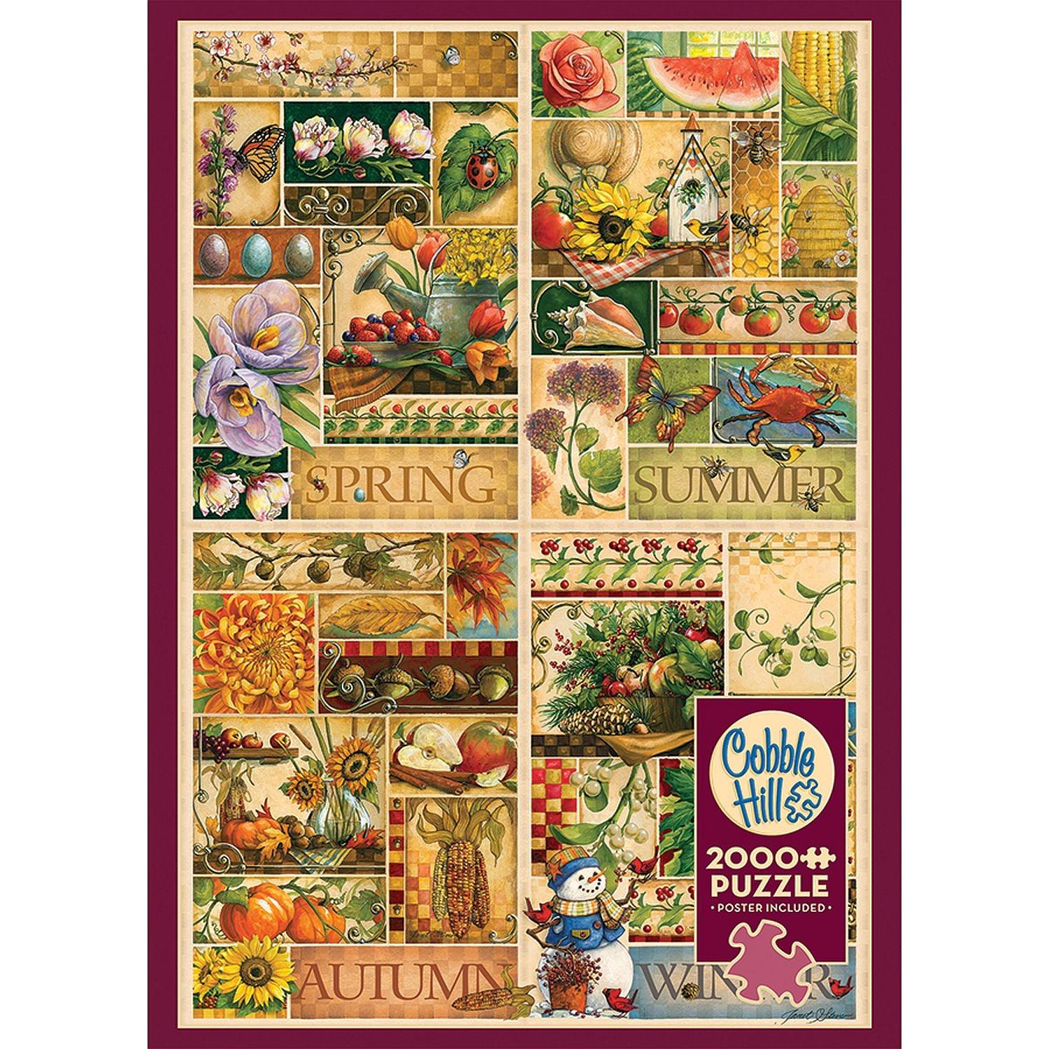 Cobble Hill - The Four Seasons (2000-Piece Puzzle)