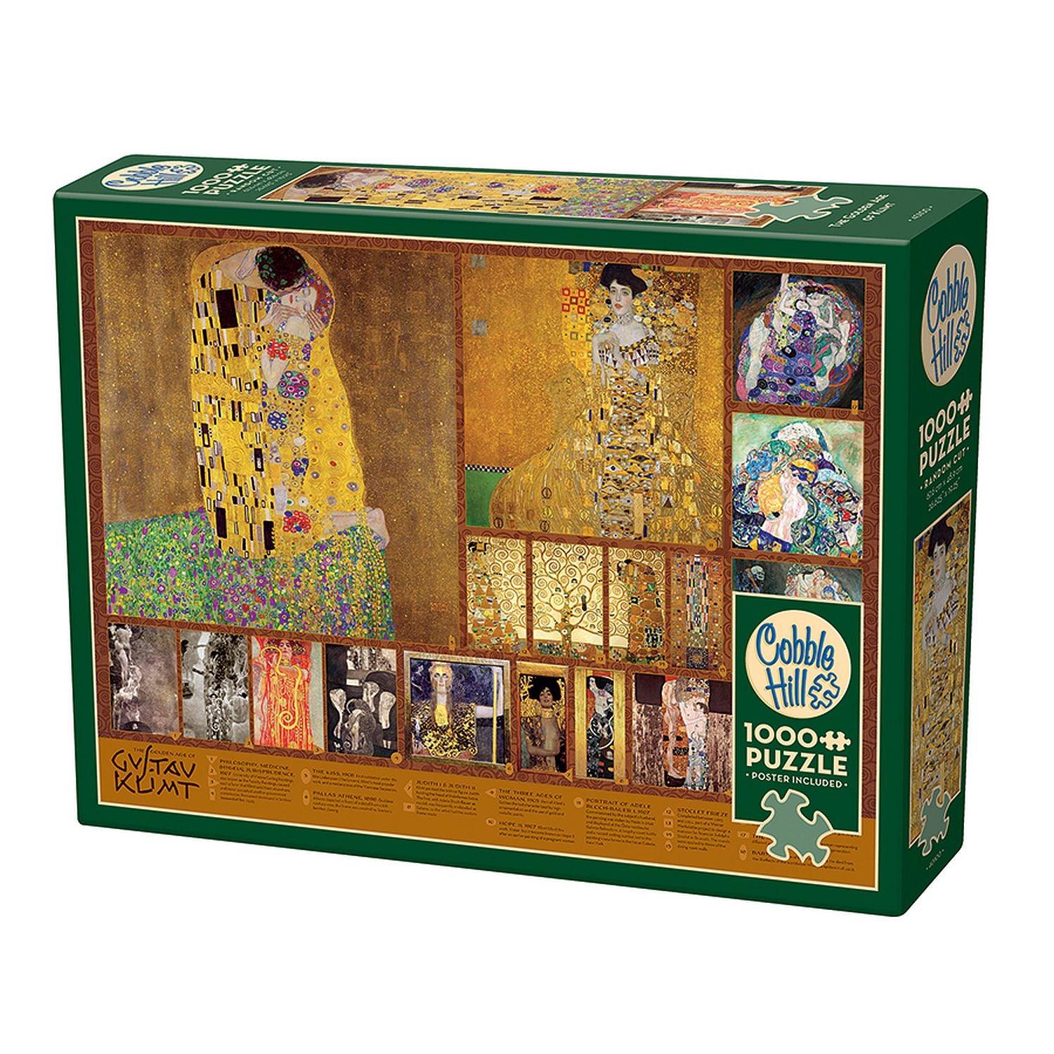 Cobble Hill - The Golden Age of Klimt (1000-Piece Puzzle)