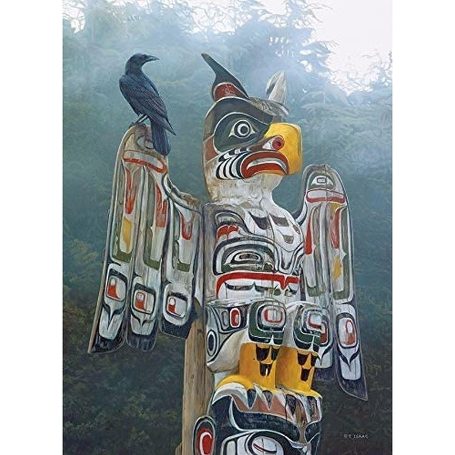 Cobble Hill - Totem Polein The Mist (1000-Piece Puzzle)