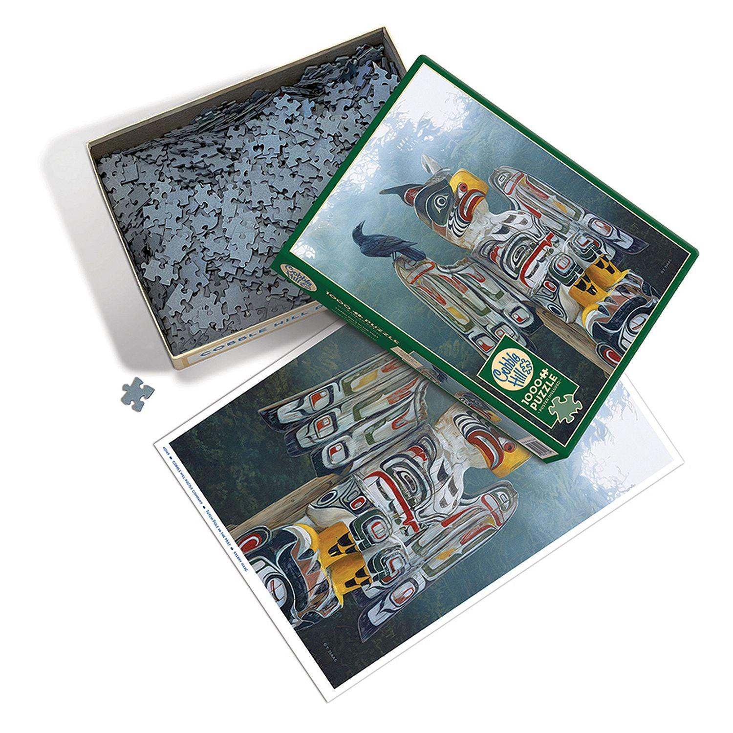 Cobble Hill - Totem Polein The Mist (1000-Piece Puzzle)