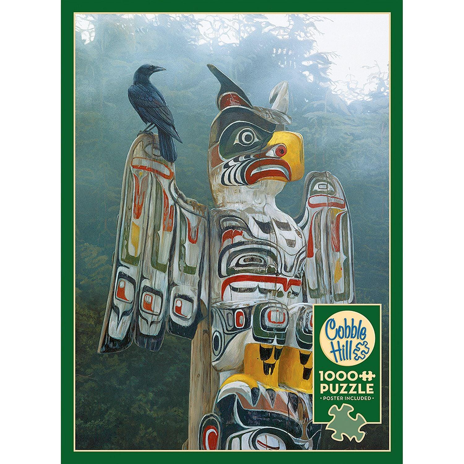 Cobble Hill - Totem Polein The Mist (1000-Piece Puzzle)