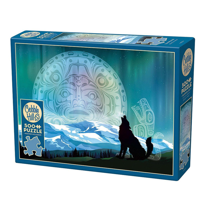 Cobble Hill - Two Wolves (500-Piece Puzzle)
