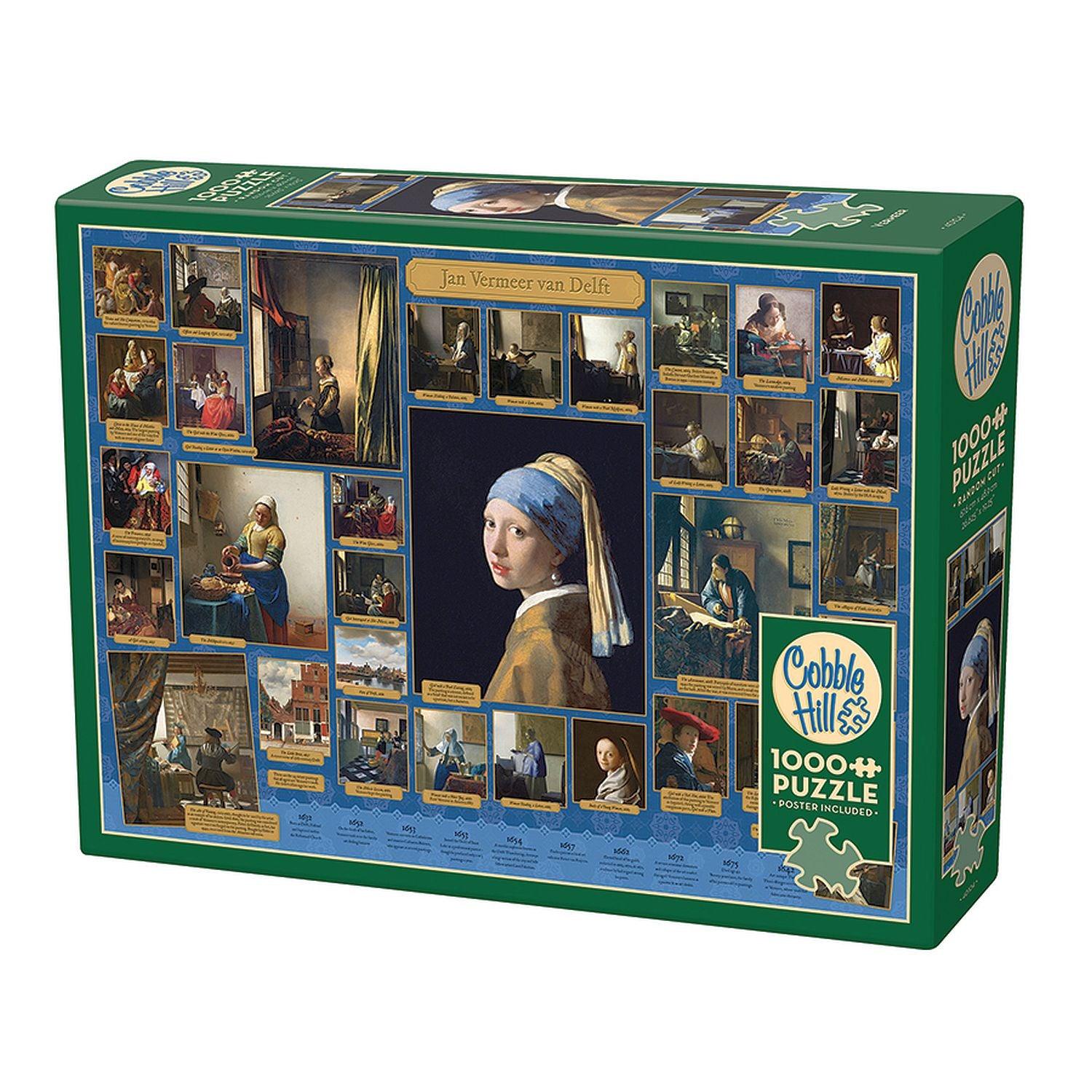 Cobble Hill - Vermeer (1000-Piece Puzzle)