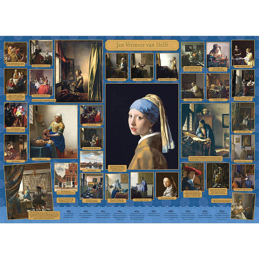 Cobble Hill - Vermeer (1000-Piece Puzzle)