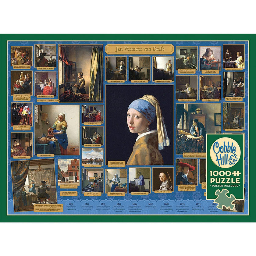 Cobble Hill - Vermeer (1000-Piece Puzzle)
