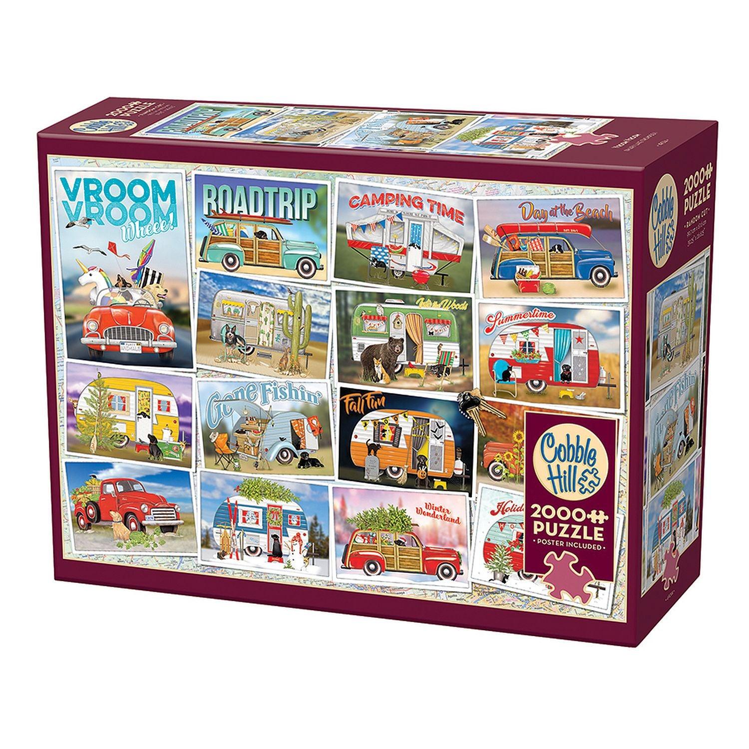 Cobble Hill - Vroom Vroom (2000-Piece Puzzle)