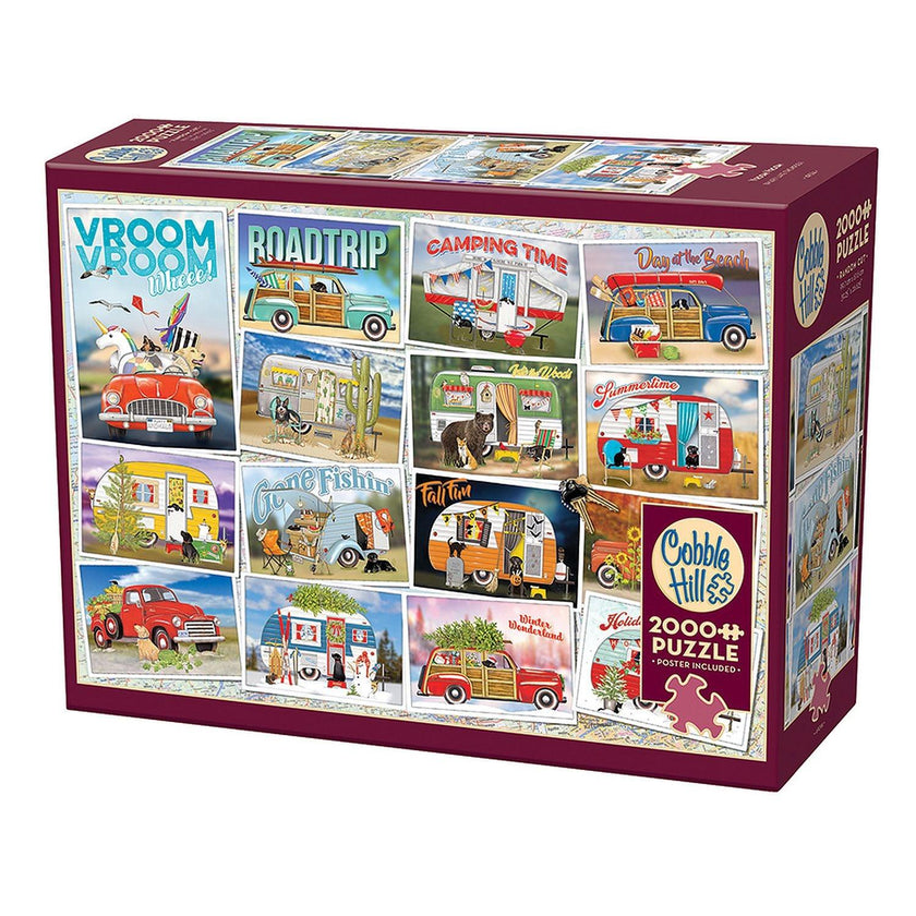 Cobble Hill - Vroom Vroom (2000-Piece Puzzle)