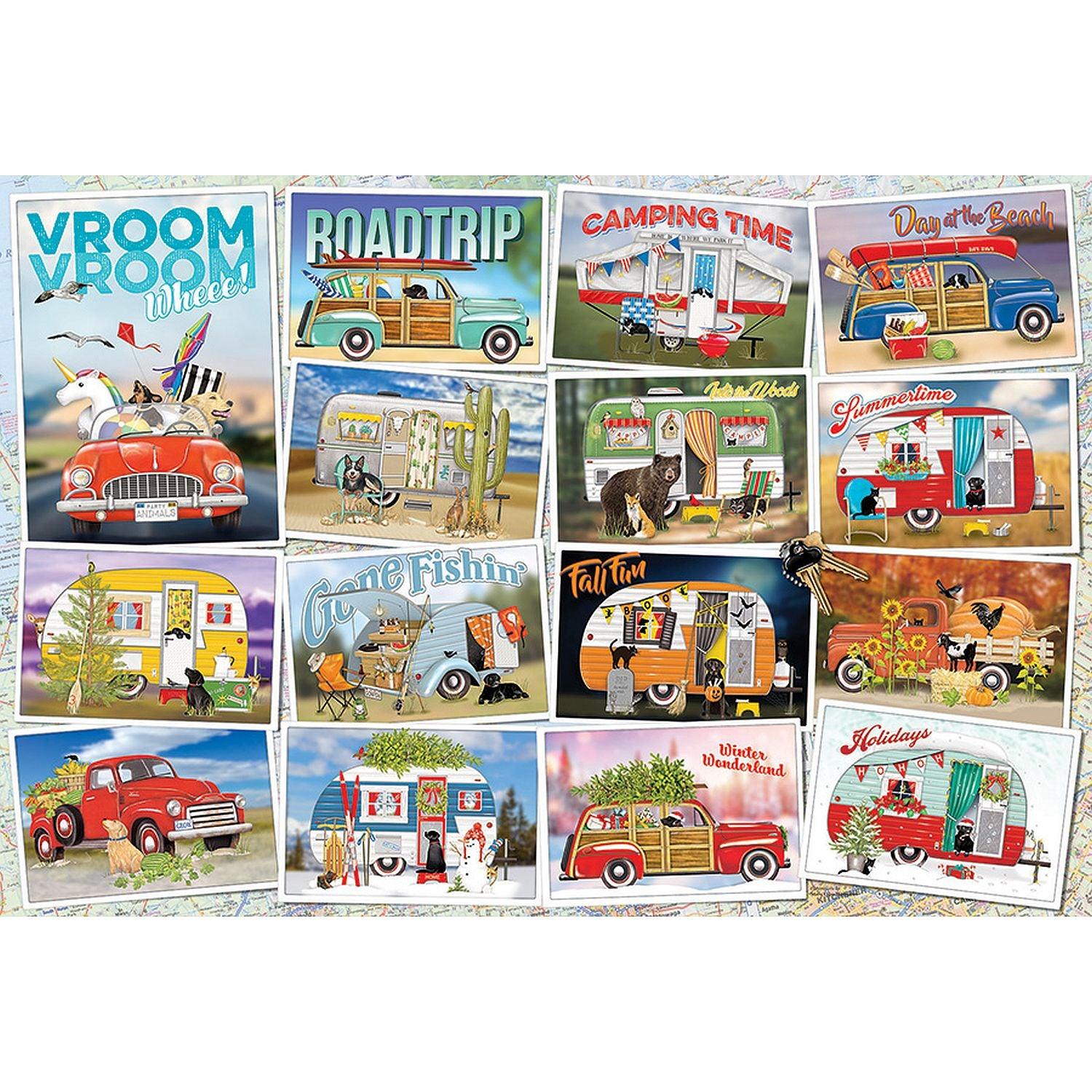 Cobble Hill - Vroom Vroom (2000-Piece Puzzle)