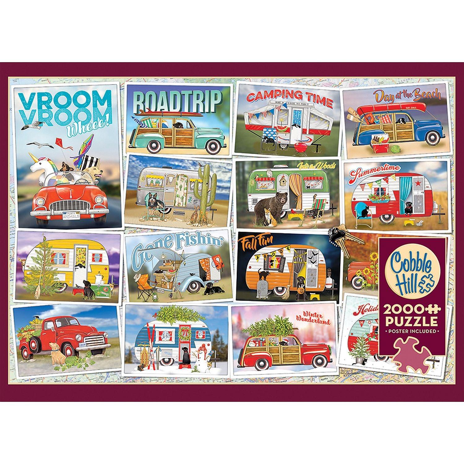 Cobble Hill - Vroom Vroom (2000-Piece Puzzle)