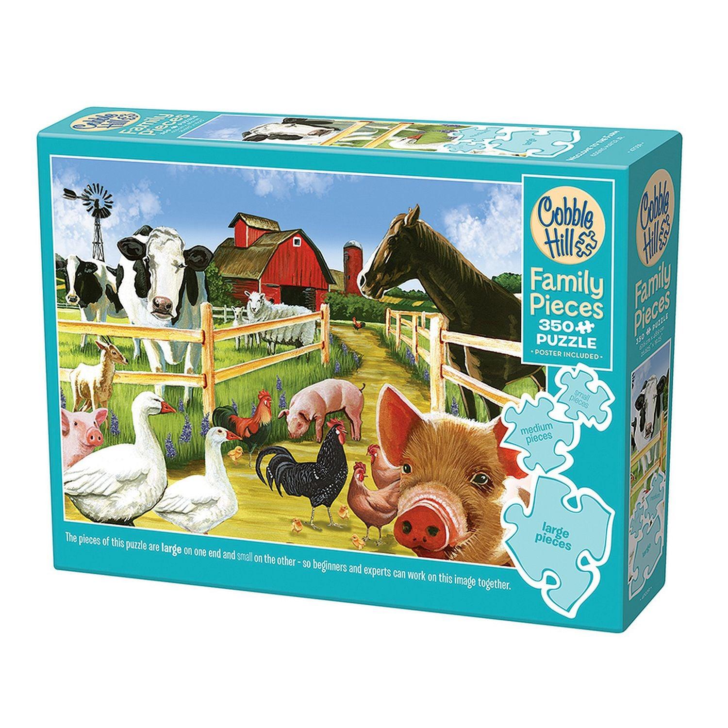 Cobble Hill - Bienvenue à la ferme (Jigsaw Puzzle 350 pièces)