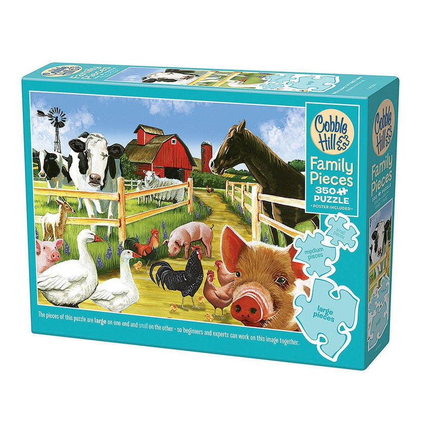 Cobble Hill - Bienvenue à la ferme (Jigsaw Puzzle 350 pièces)