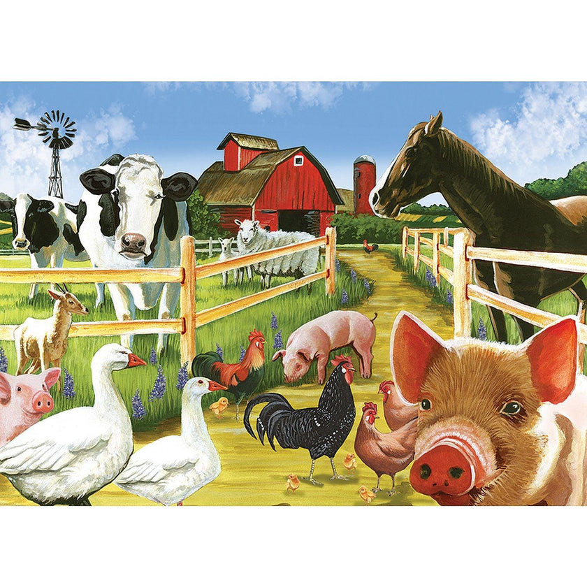 Cobble Hill - Bienvenue à la ferme (Jigsaw Puzzle 350 pièces)