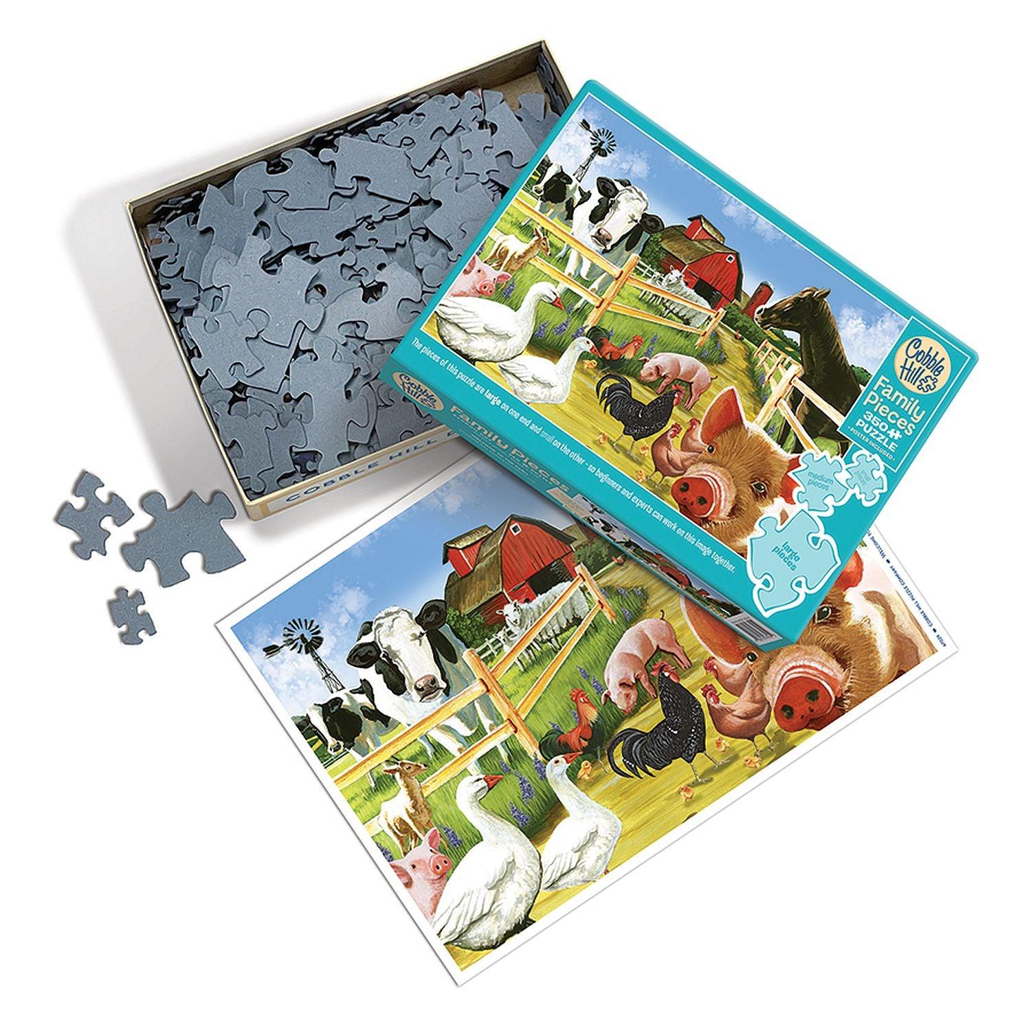 Cobble Hill - Bienvenue à la ferme (Jigsaw Puzzle 350 pièces)