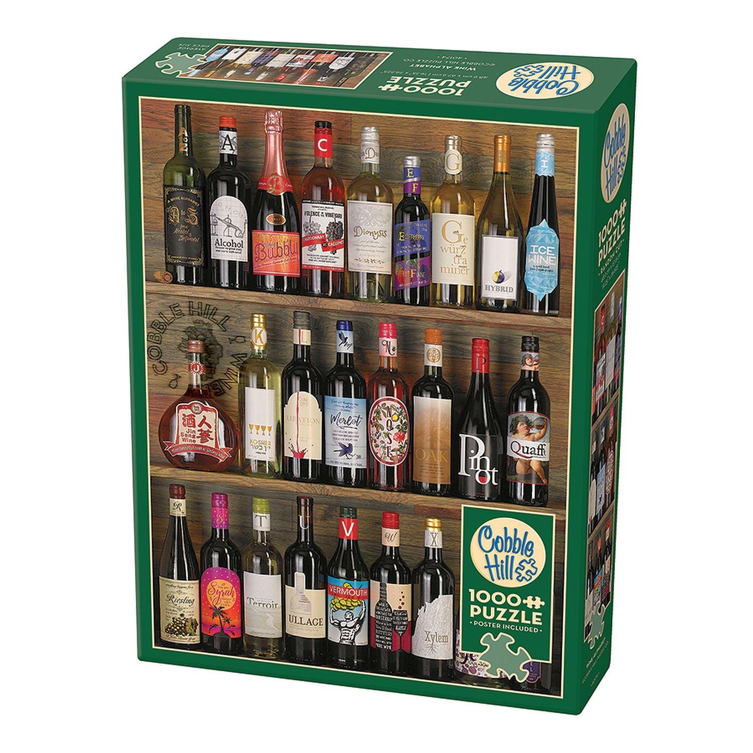 Cobble Hill - Wine Alphabet (1000-Piece Puzzle)