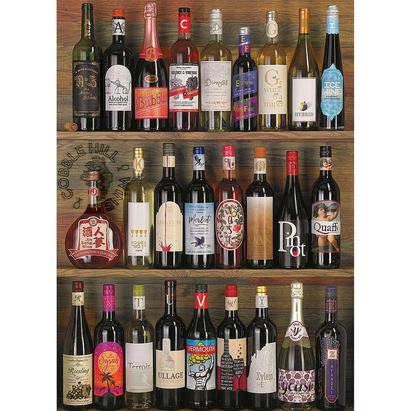 Cobble Hill - Wine Alphabet (1000-Piece Puzzle)