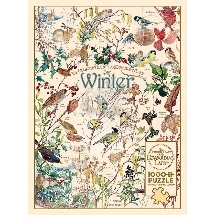 Cobble Hill - Winter (1000-Piece Puzzle)