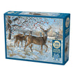 Cobble Hill - Winter Deer (500-Piece Puzzle)