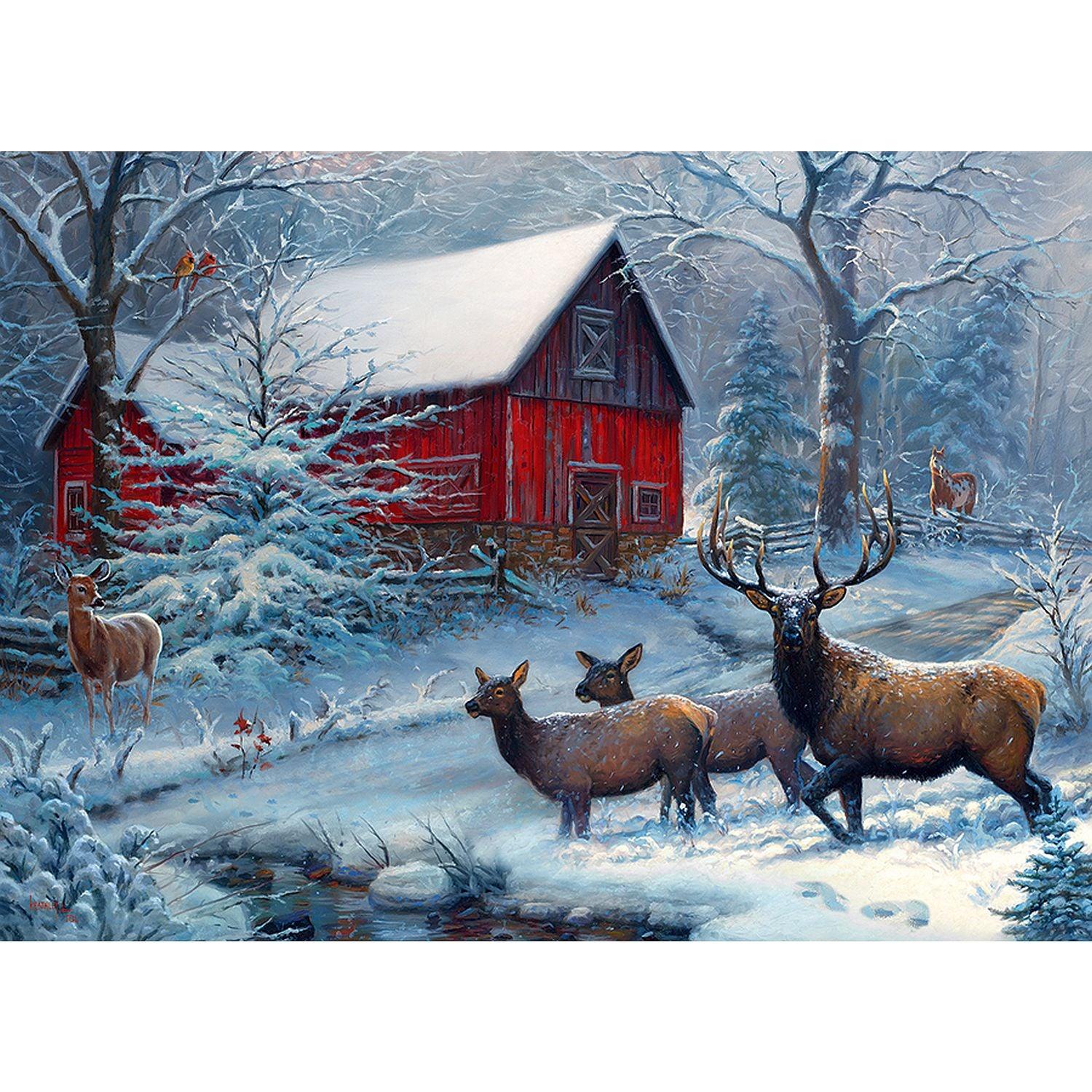 Cobble Hill - Winter Magic (1000-Piece Puzzle)