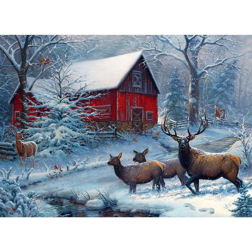 Cobble Hill - Winter Magic (1000-Piece Puzzle)