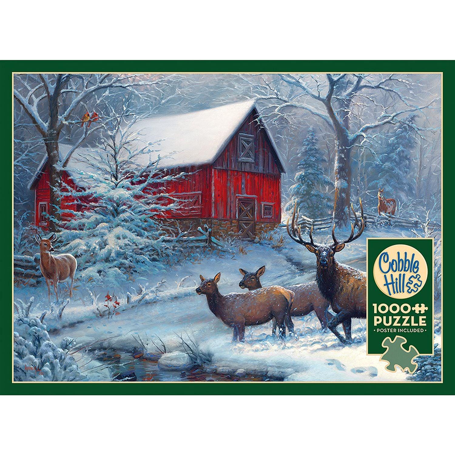 Cobble Hill - Winter Magic (1000-Piece Puzzle)