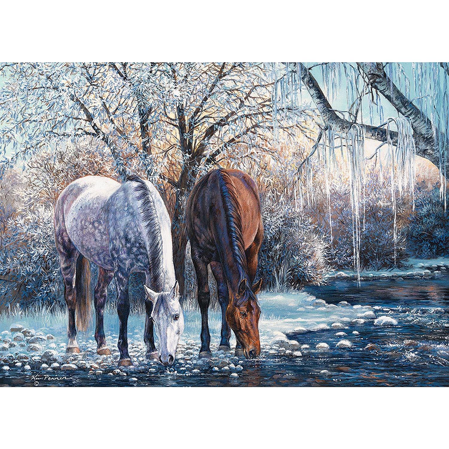 Cobble Hill - Winter's Beauty (500-Piece Puzzle)