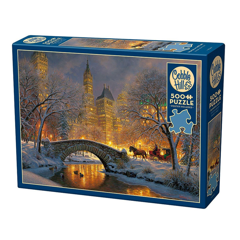 Cobble Hill - Winterin The Park (500-Piece Puzzle)