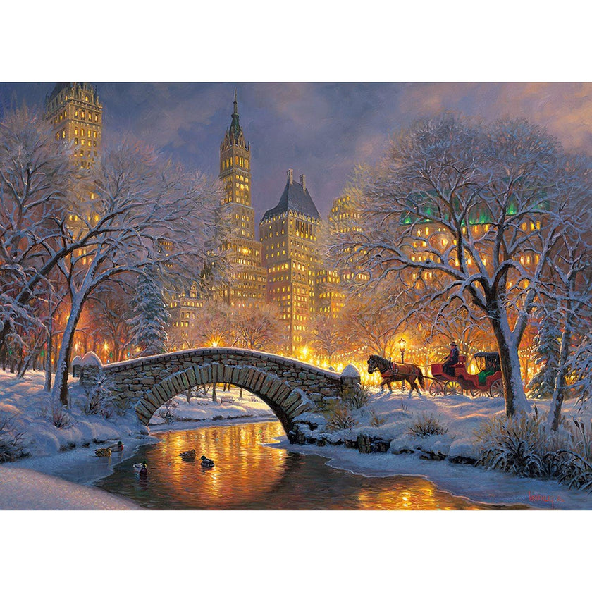 Cobble Hill - Winterin The Park (500-Piece Puzzle)