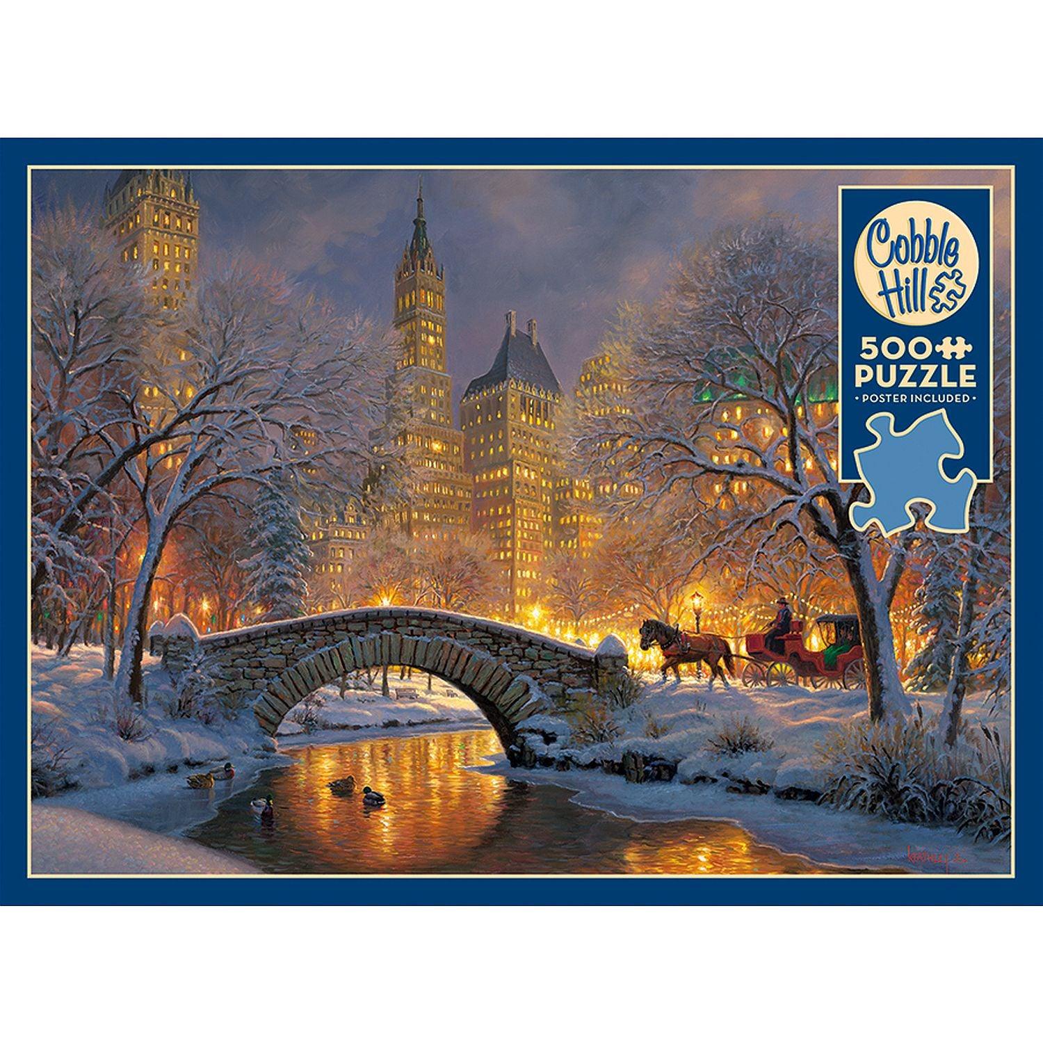 Cobble Hill - Winterin The Park (500-Piece Puzzle)