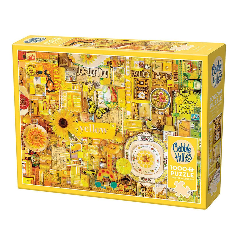 Cobble Hill - Yellow (1000-Piece Puzzle)