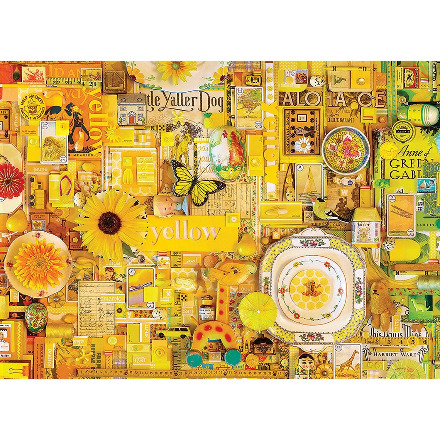 Cobble Hill - Yellow (1000-Piece Puzzle)
