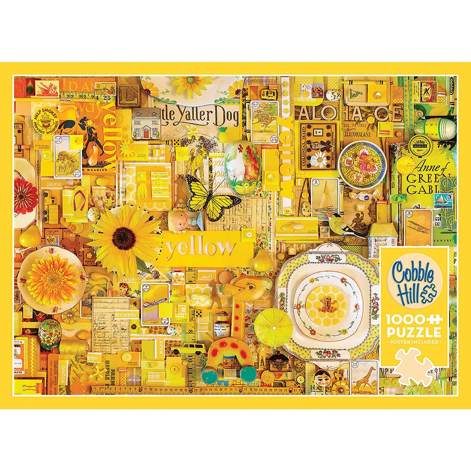 Cobble Hill - Yellow (1000-Piece Puzzle)