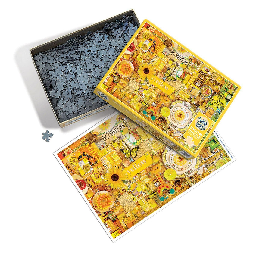 Cobble Hill - Yellow (1000-Piece Puzzle)