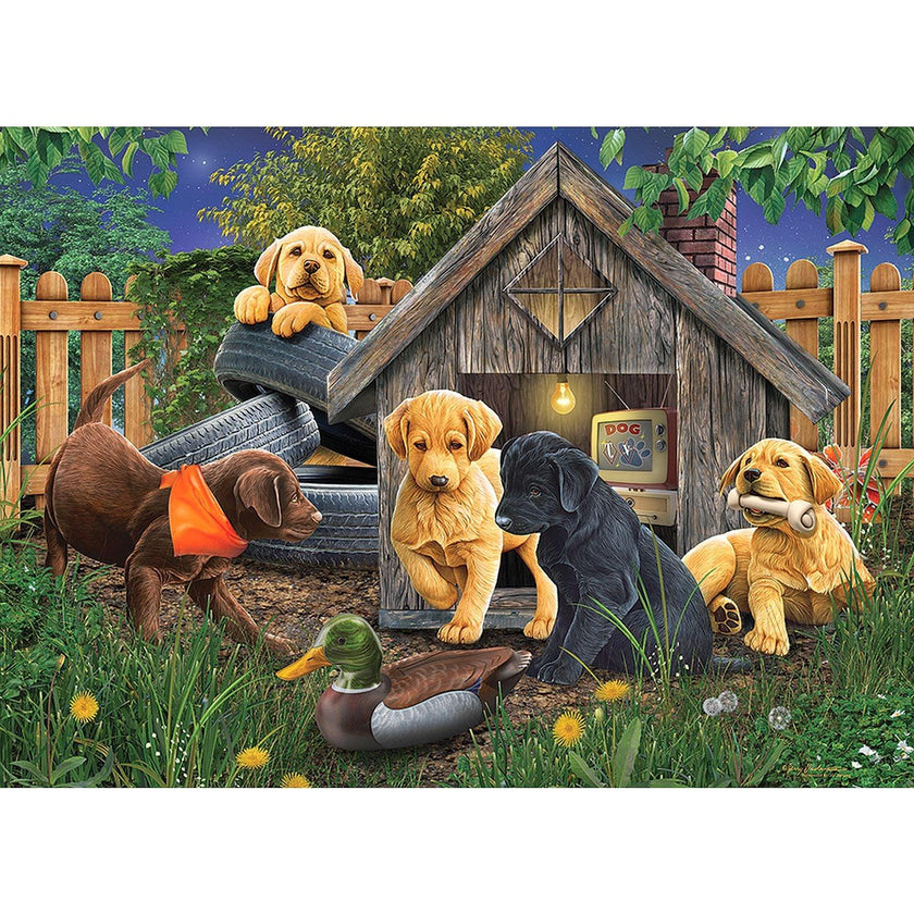 Cobble Hill - in The Doghouse (1000-Piece Puzzle)