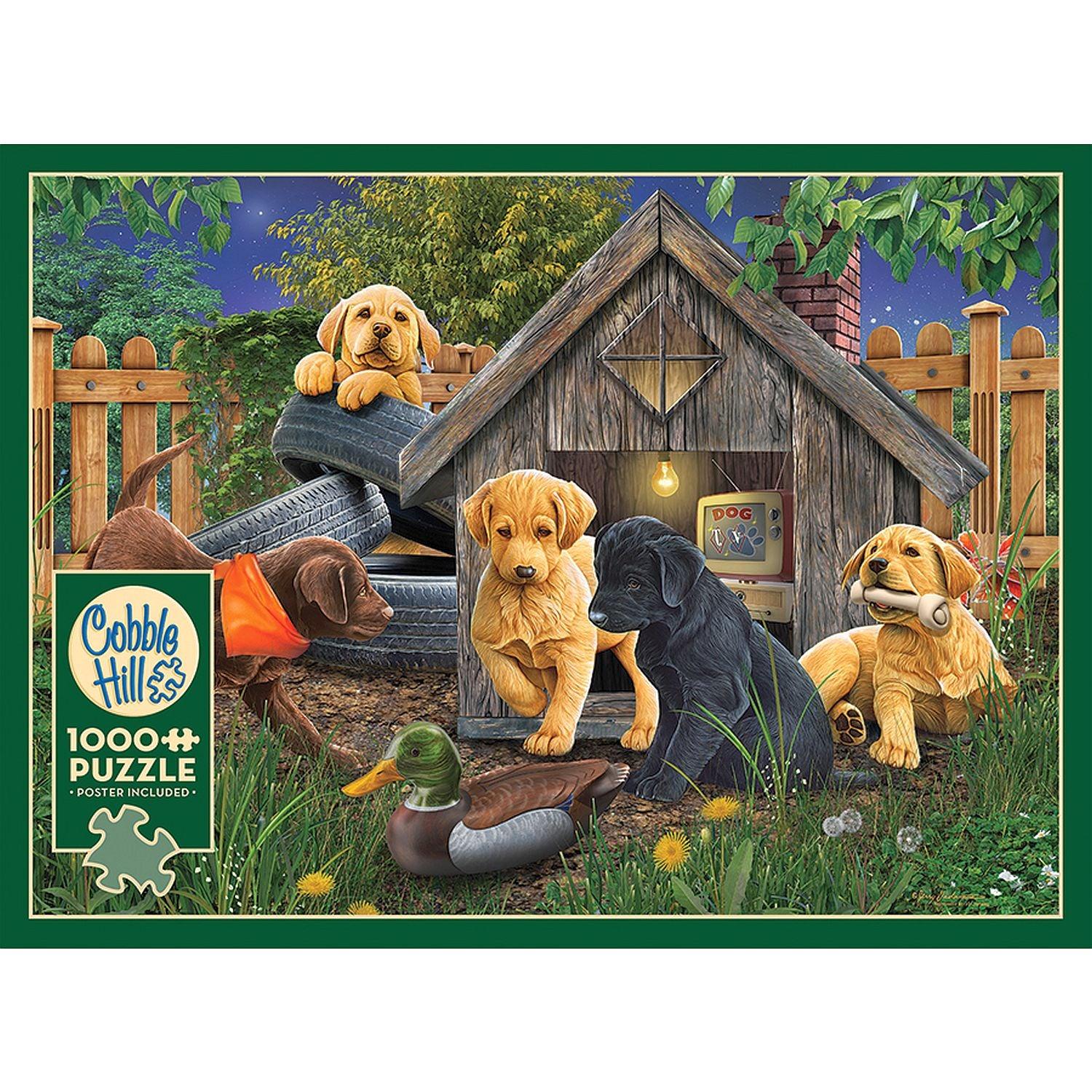 Cobble Hill - in The Doghouse (1000-Piece Puzzle)