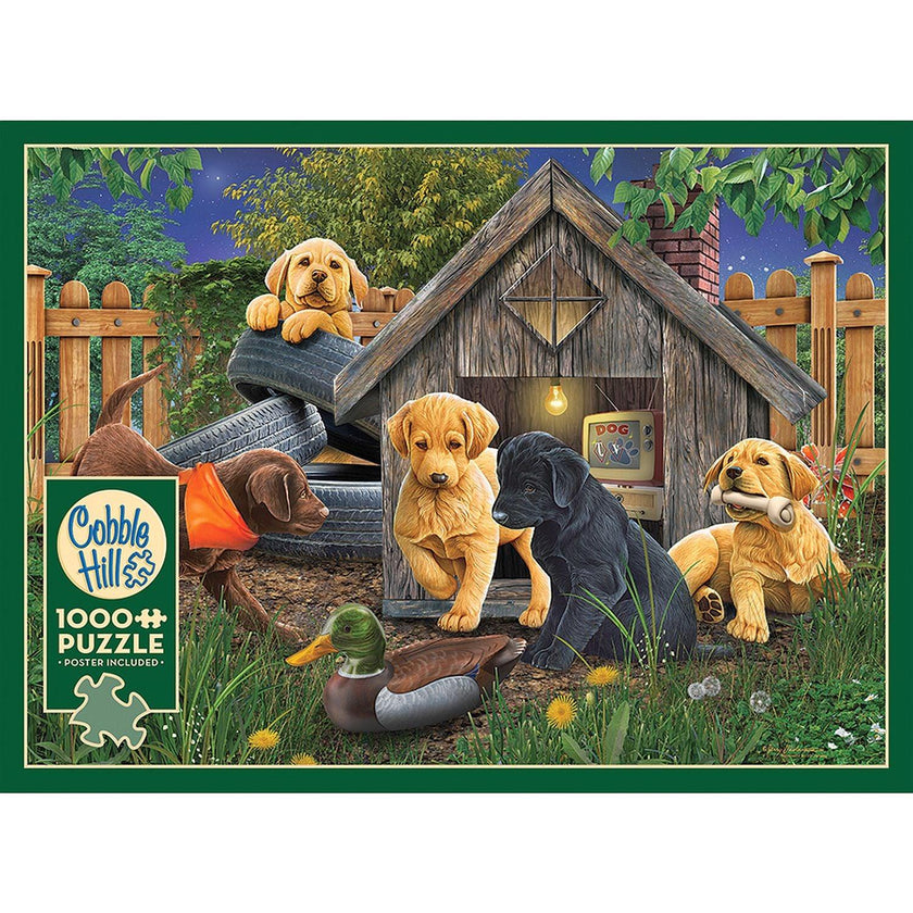 Cobble Hill - in The Doghouse (1000-Piece Puzzle)