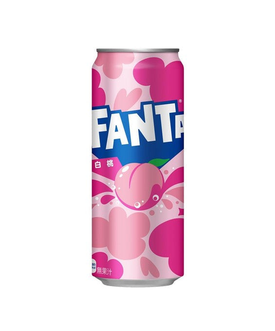 Coca Cola Fanta White Peach (500ML) [Best Before Date: 2027.03]