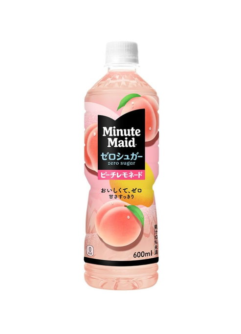 Coca Cola Minute Maid Zero Sugar Peach (600ML) [Best Before Date: 2026.12.02]