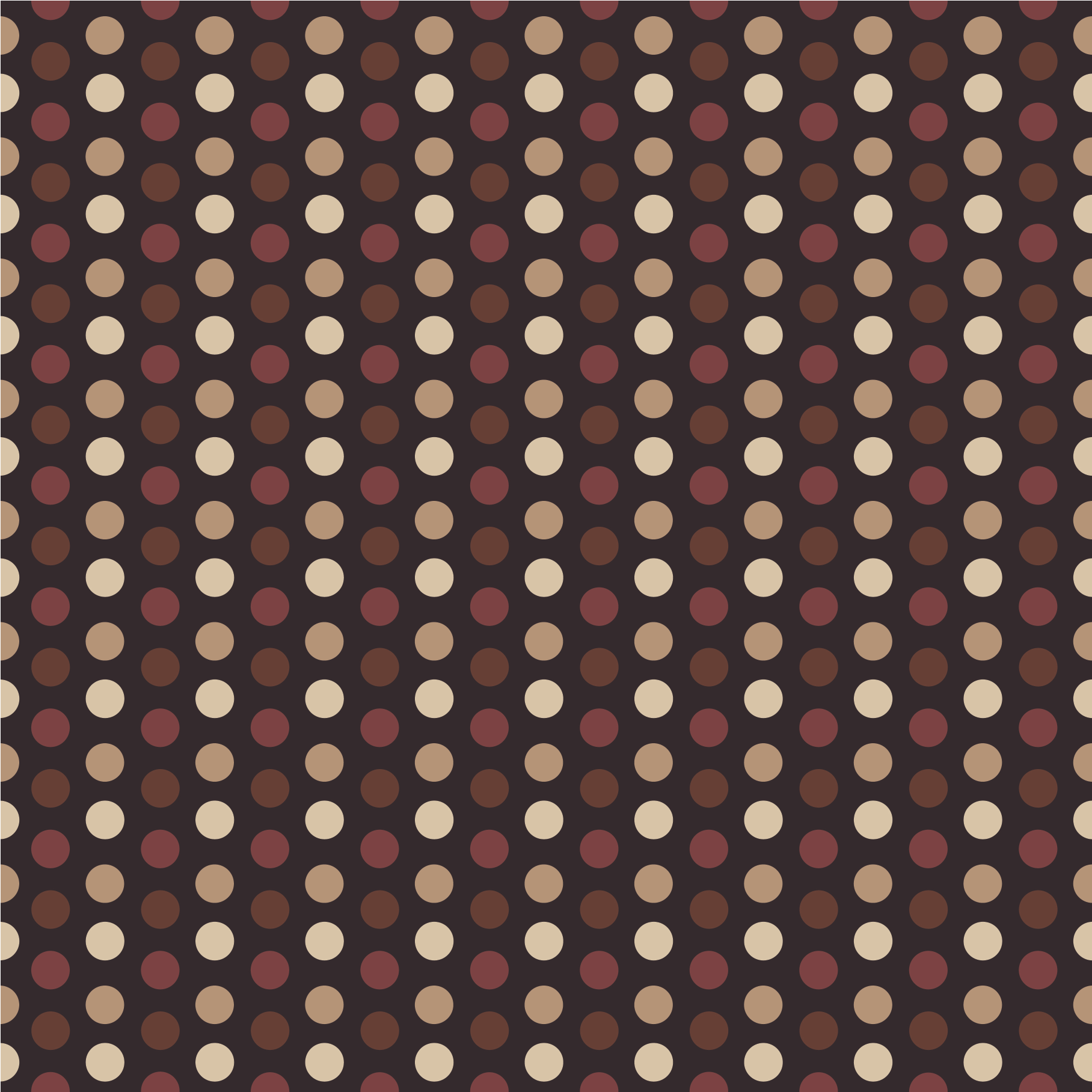 Coffee Polka Dots Adhesive Vinyl