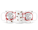 Coffee Makes Me Less Murdery Ceramic Mug