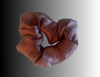 Silk Hair Scrunchie Coffee