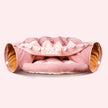 Collapsible Cat Tunnel Toy – Washable, Durable & Foldable (Pink, Matcha, Coffee, Bar)