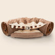 Collapsible Cat Tunnel Toy – Washable, Durable & Foldable (Pink, Matcha, Coffee, Bar)