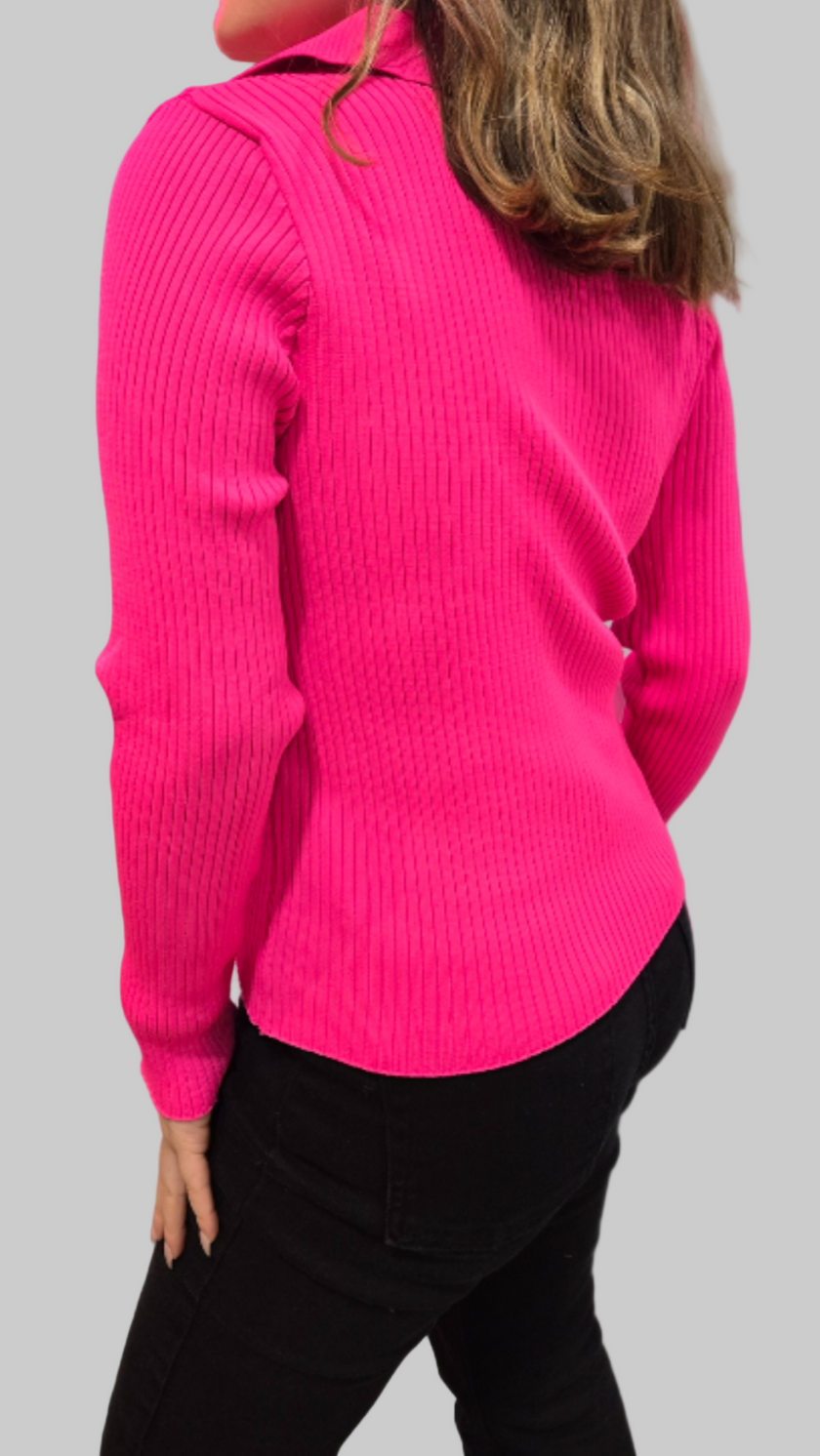 Collared Neck Top